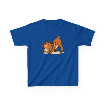 Youth Yoga Kid T-Shirt, Cute Animal Shirt for Children, Fun Gift for Birthdays, Playful Design for Animal Lovers, Ideal for Casual Wear