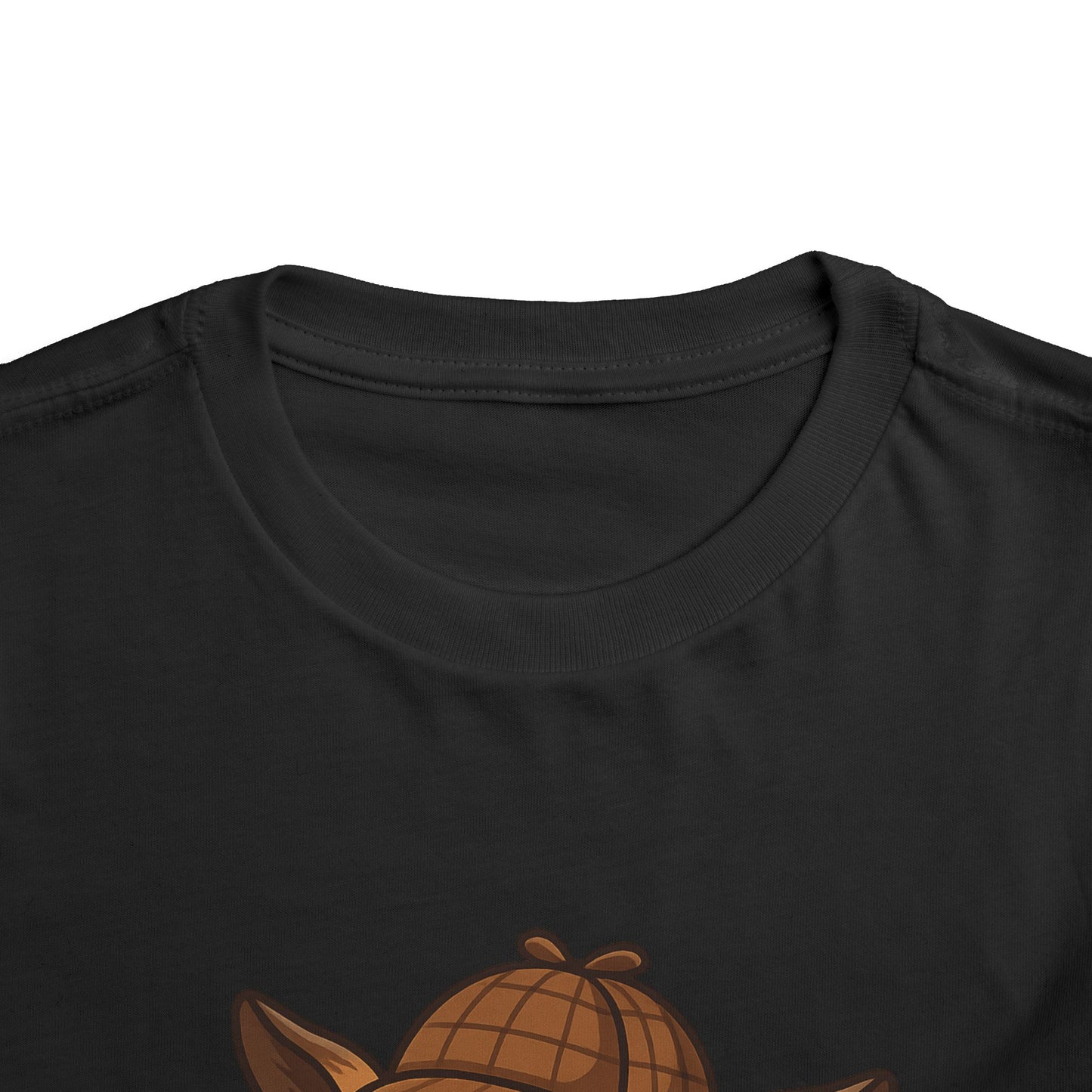 Smart Kid T-Shirt – Detective Toddler Tee | Unisex Baby Shirt | Cute Animal Graphic Top | Fun Playtime Outfit | Adorable Gift for Kids