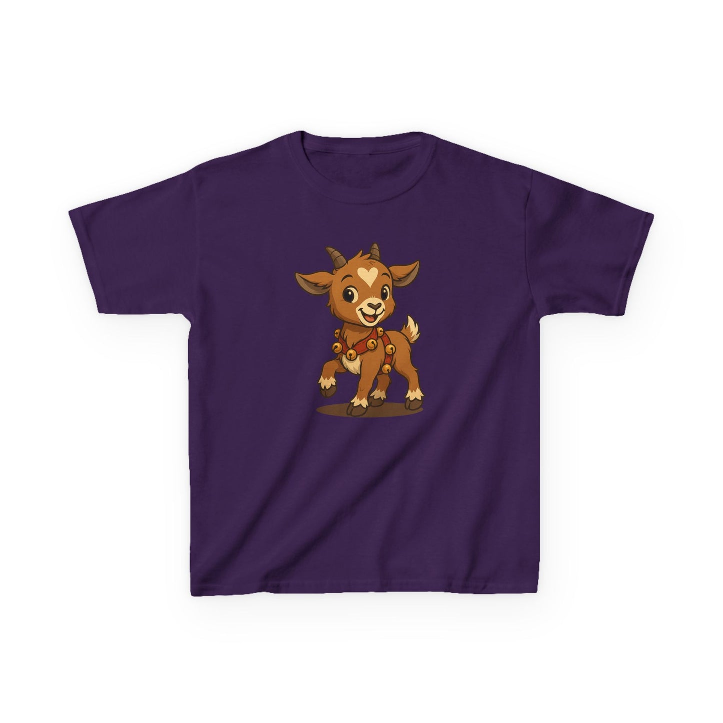 Youth Reindeer Kid T-Shirt | Kids Graphic Tee | Cute Cartoon Shirt for Children | Farm Animal Kid’s Tee