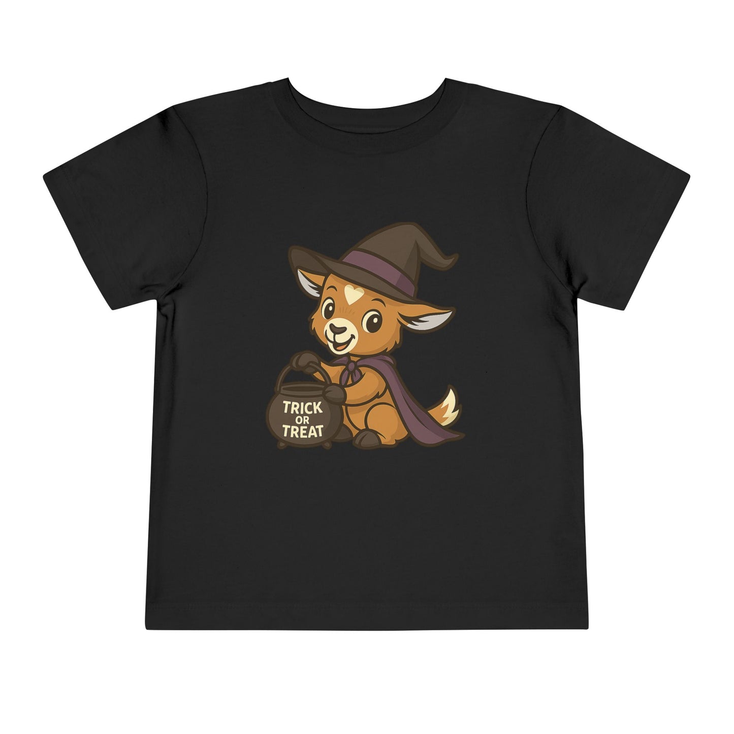 Toddler Halloween 1 - Witchy Trick or Treat Kid T-Shirt | Cute Toddler Halloween T-Shirt | Exclusive HorsePlay Gifts Art