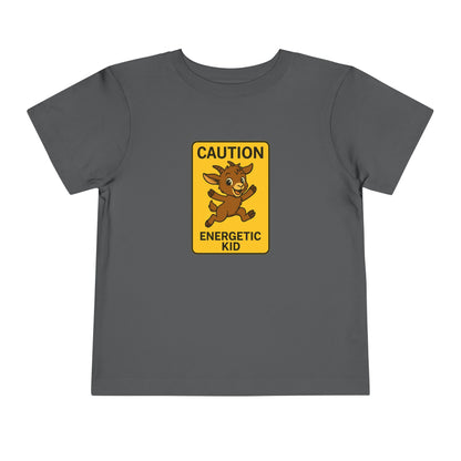 Toddler Energetic Kid T-Shirt | Funny Baby Shirt | Birthday Gift | Playful Tee for Toddlers | Summer Outfit Wear