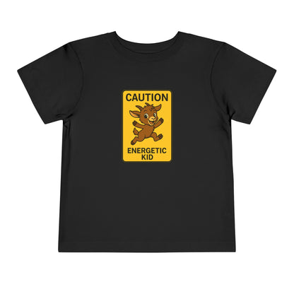 Toddler Energetic Kid T-Shirt | Funny Baby Shirt | Birthday Gift | Playful Tee for Toddlers | Summer Outfit Wear
