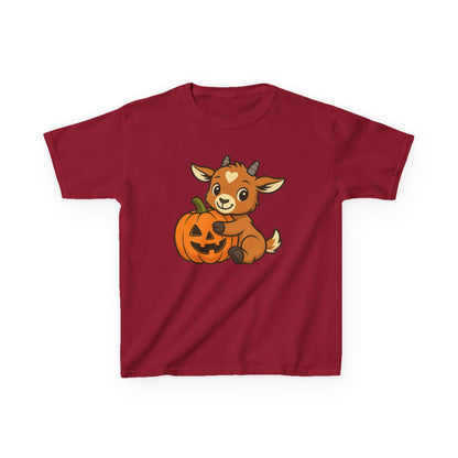 Youth Halloween 4 - Pumpkin Hug Kid T-Shirt | Adorable Pumpkin Kid's Tee | Fall Youth Outfit | Playful Kid's Apparel