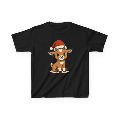 Youth Santa Kid T-Shirt | Festive Christmas Tee | Winter Holiday Shirt for Kids | Xmas Gift Idea