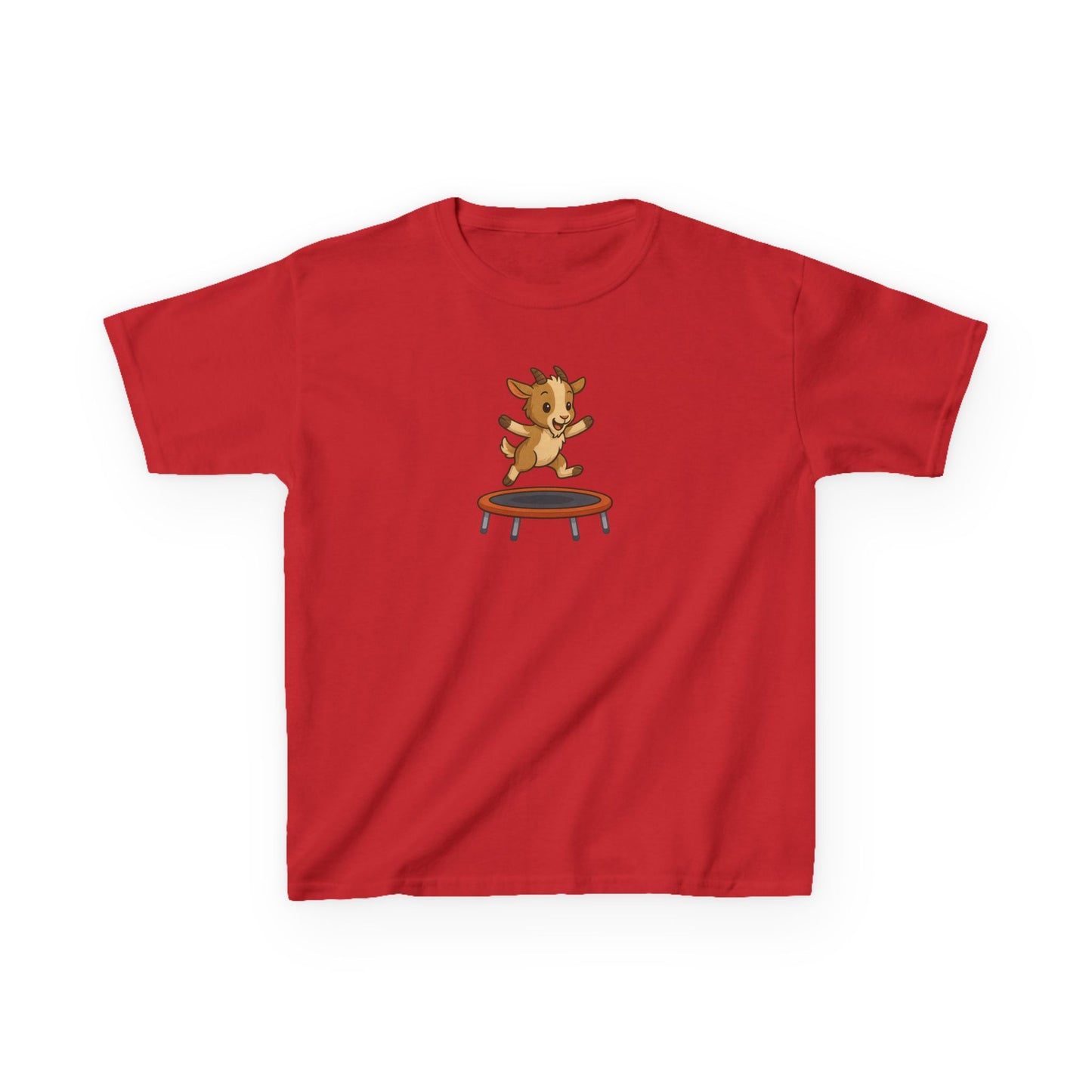 Youth Bouncy Kid T-Shirt | Fun Kids Cotton Shirt | Birthday Gift for Kids | Trampoline Lover Tee | Cute Animal Tee