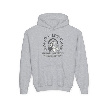 Youth Vintage Royal Legend Hoodie | Horse Lover Gift | Equestrian Hooded Sweatshirt | Kids Hoodie