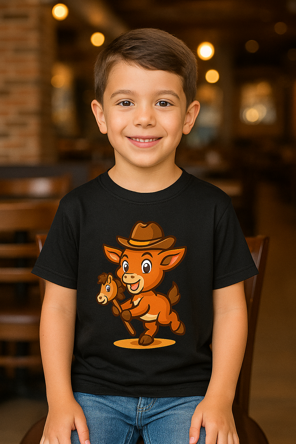 Rodeo Kid T-Shirt – Made for Smart Kids with Big Kid Power
