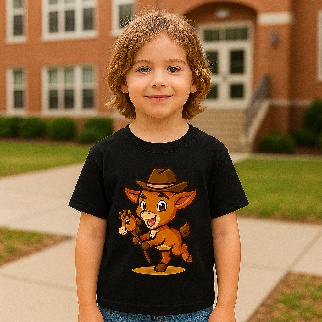 Rodeo Kid T-Shirt – Made for Smart Kids with Big Kid Power