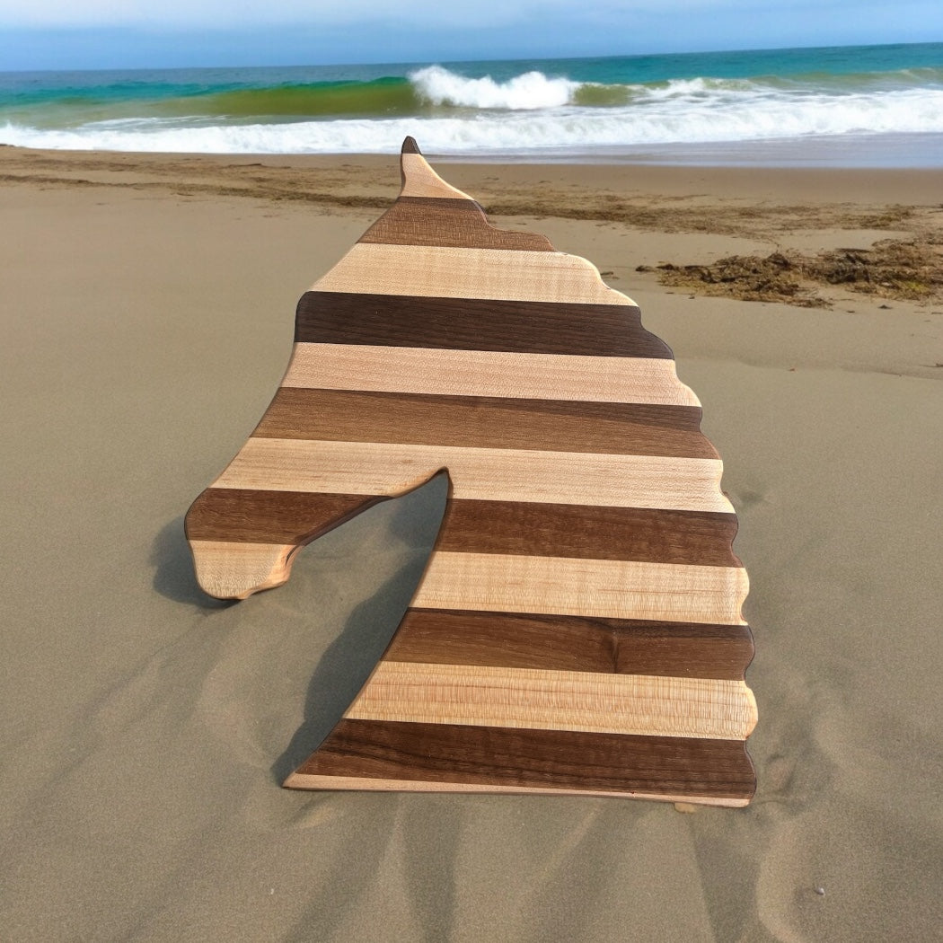 Braided Horse Head Charcuterie Board