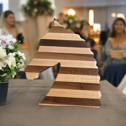 Braided Horse Head Charcuterie Board