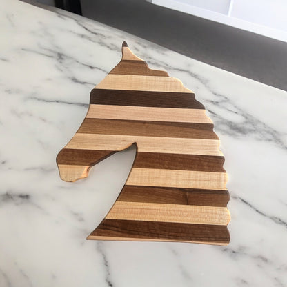 Braided Horse Head Charcuterie Board